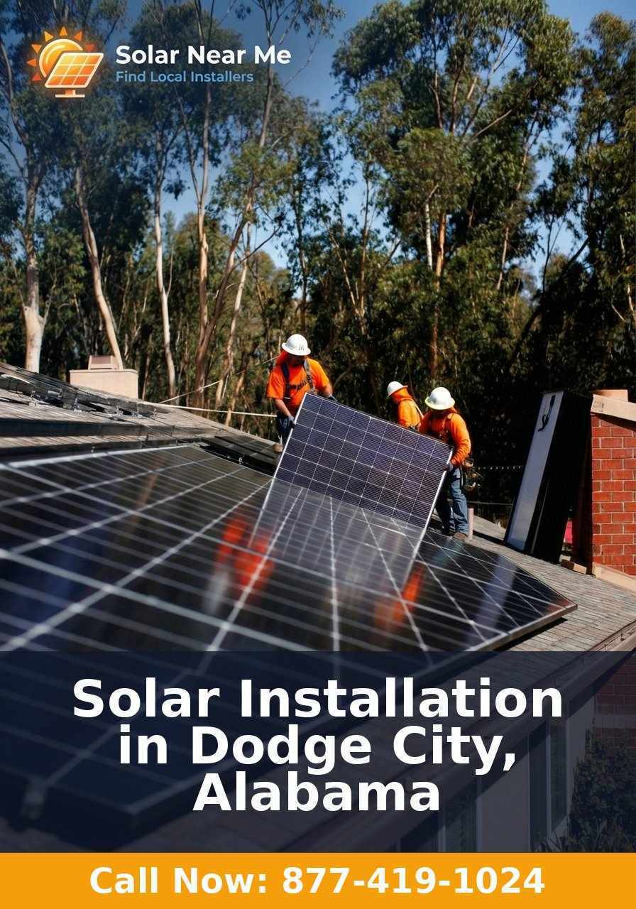 Solar Installation in Dodge City, Alabama - Professional solar panel installation services