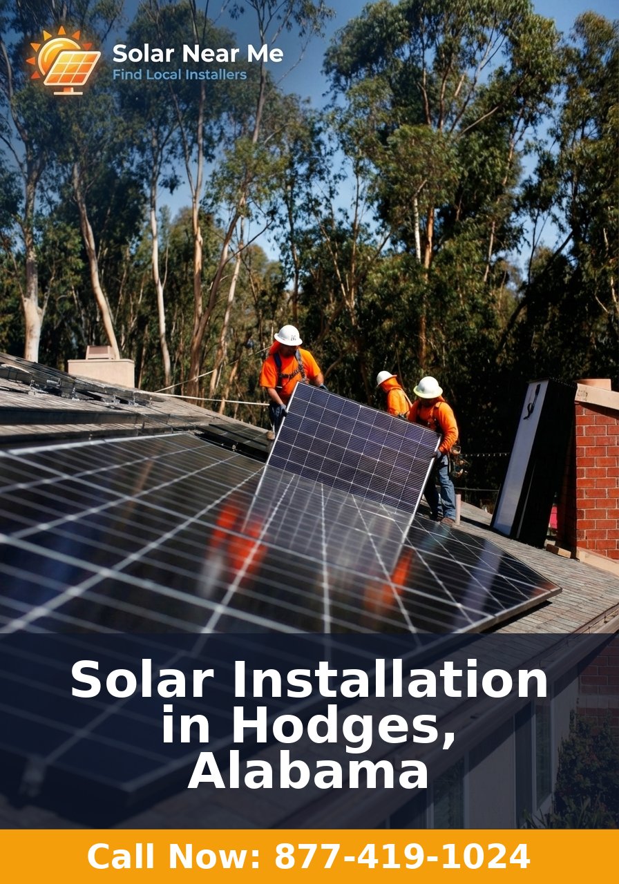 Solar Installation in Hodges, Alabama - Professional solar panel installation services
