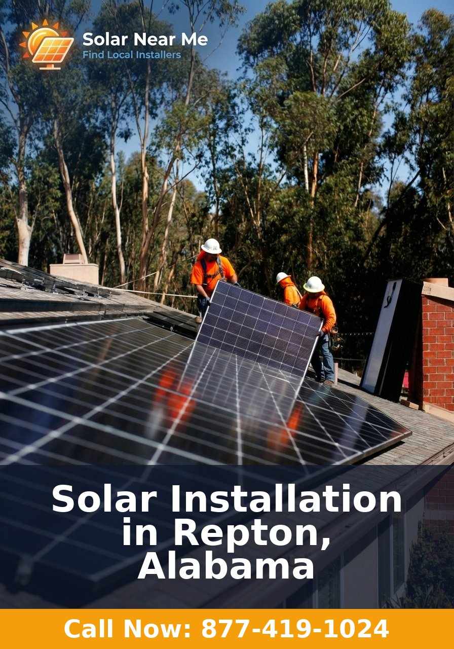 Solar Installation in Repton, Alabama - Professional solar panel installation services