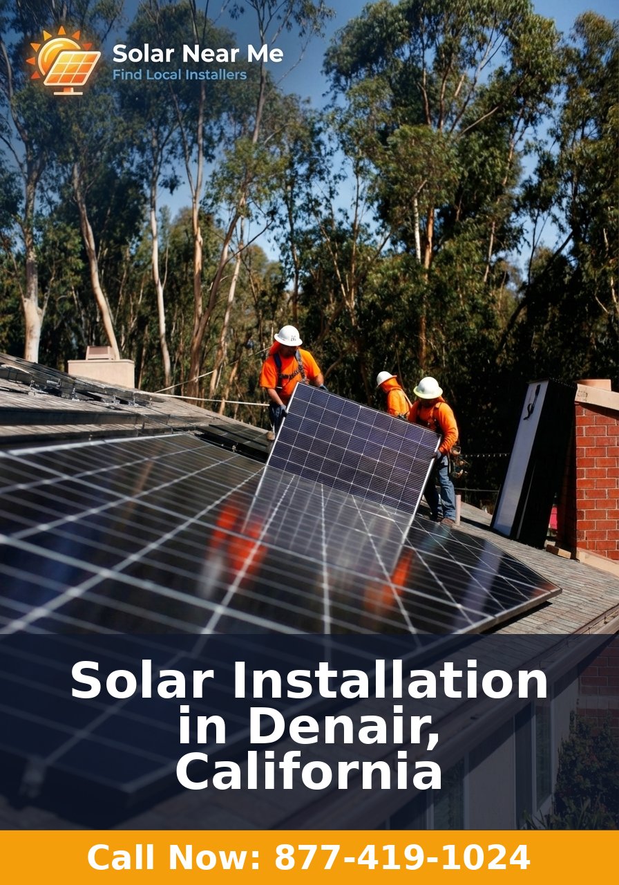 Solar Installation in Denair, California - Professional solar panel installation services
