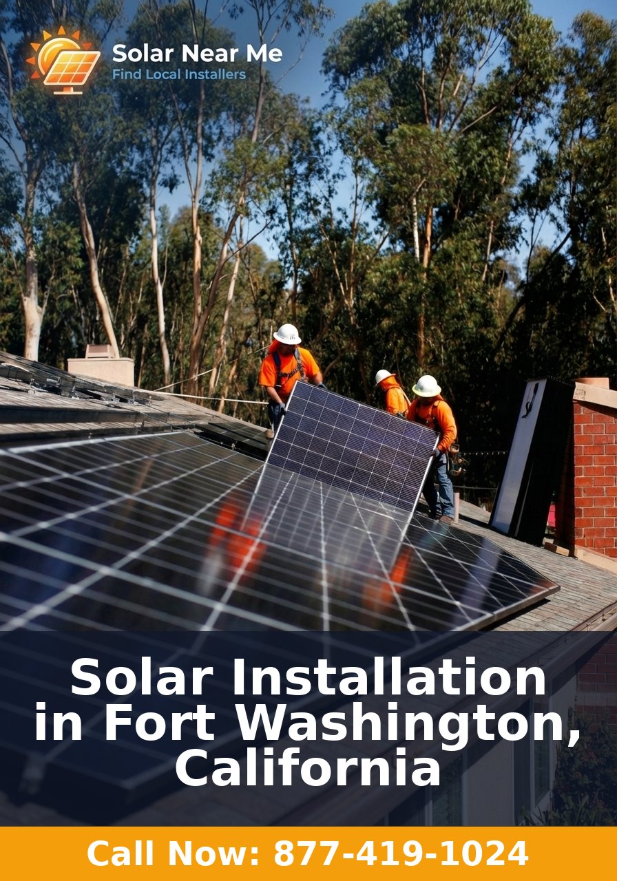 Solar Installation in Fort Washington, California - Professional solar panel installation services