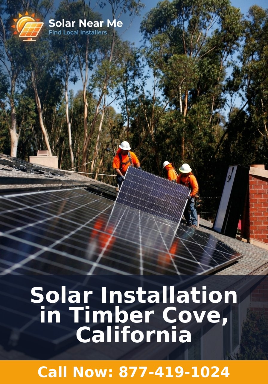 Solar Installation in Timber Cove, California - Professional solar panel installation services