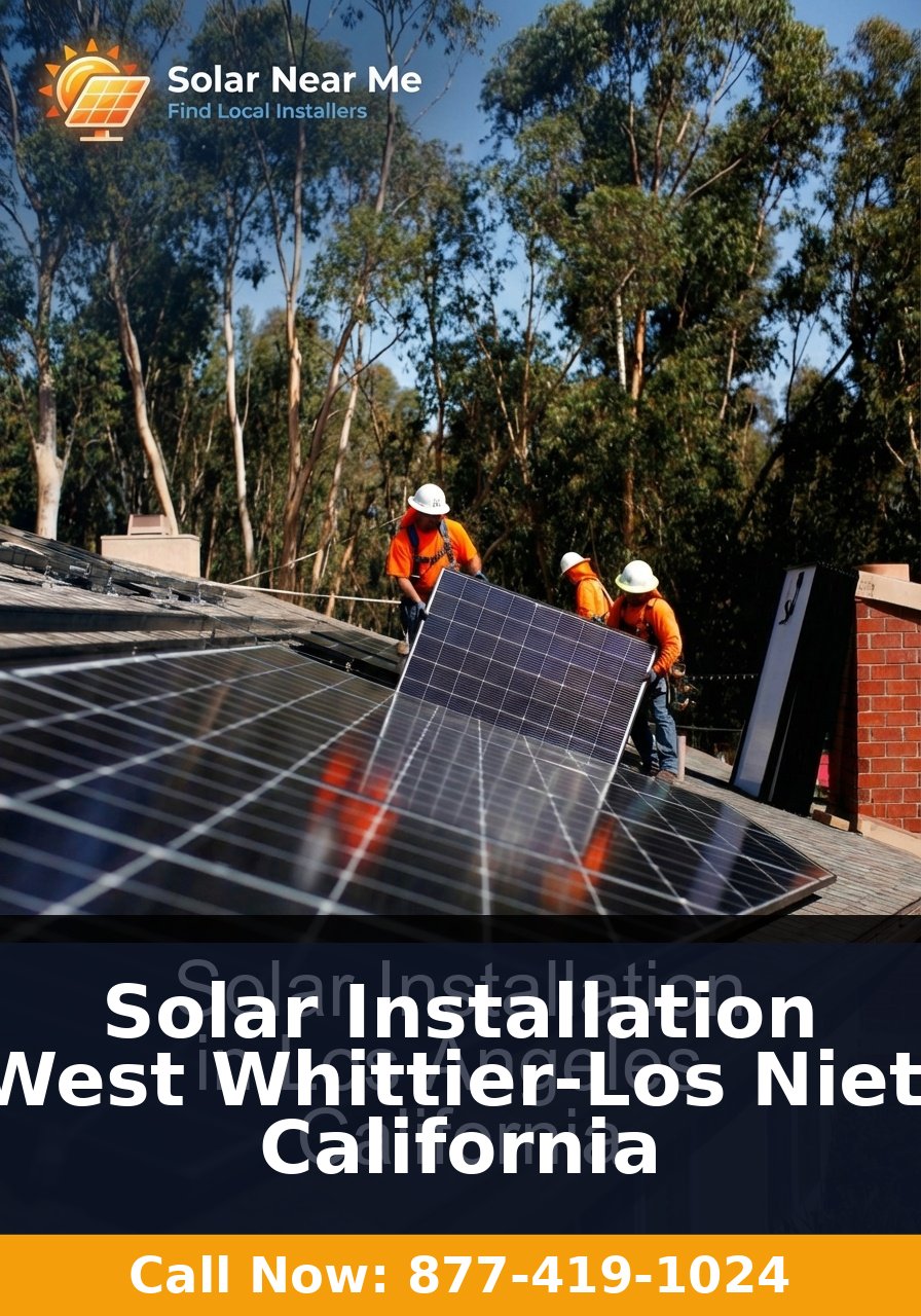 Solar Installation in West Whittier-Los Nietos, California - Professional solar panel installation services
