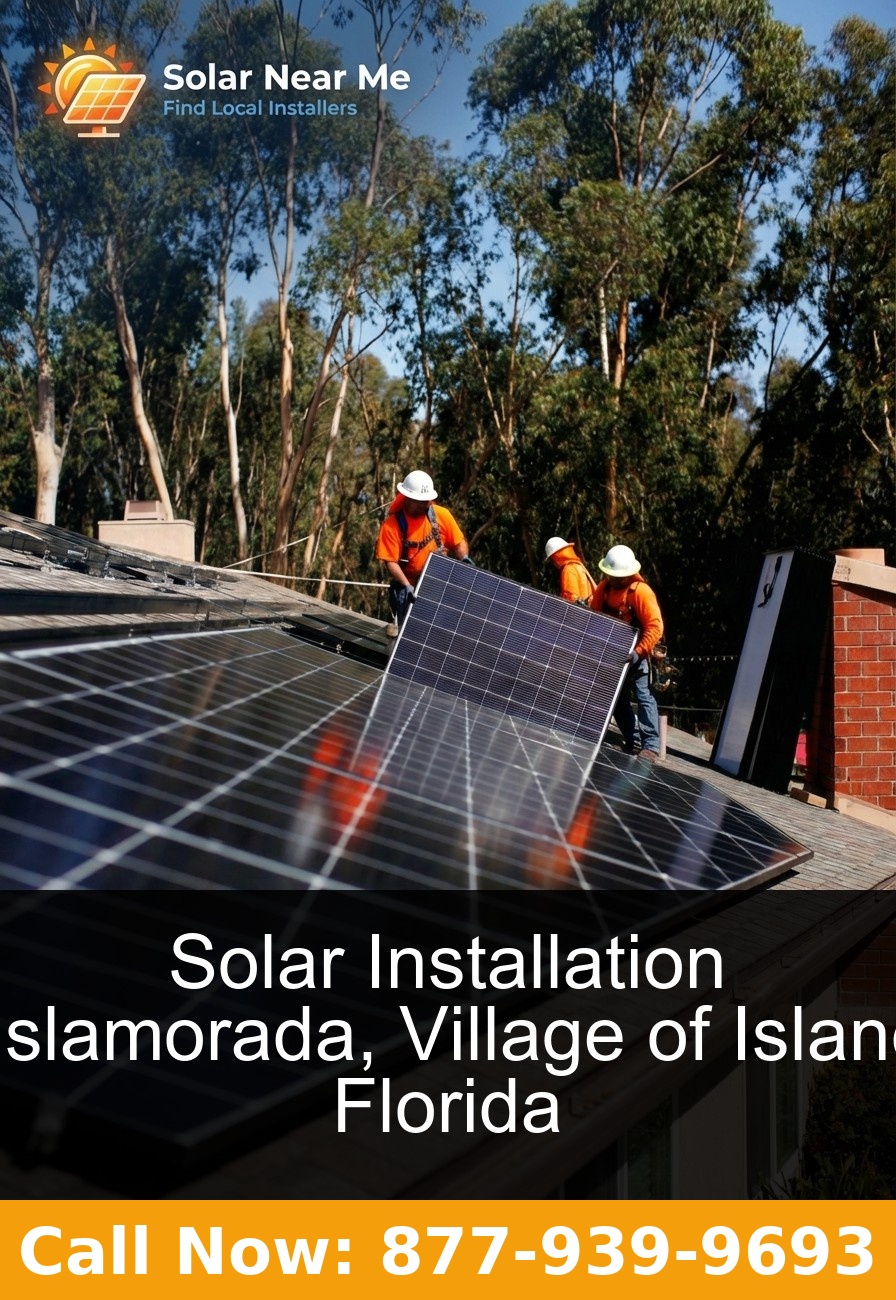 Solar Installation in Islamorada, Village of Islands, Florida - Professional solar panel installation services