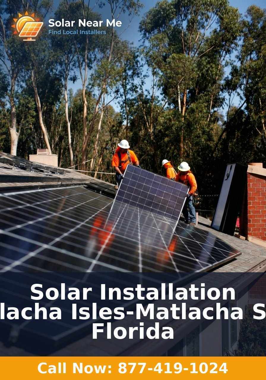 Solar Installation in Matlacha Isles-Matlacha Shores, Florida - Professional solar panel installation services
