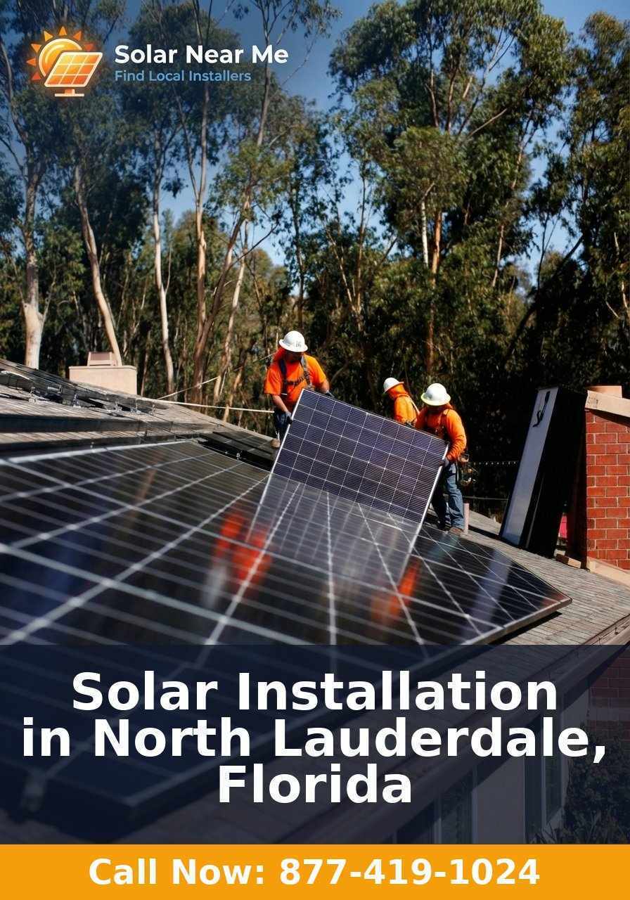 Solar Installation in North Lauderdale, Florida - Professional solar panel installation services