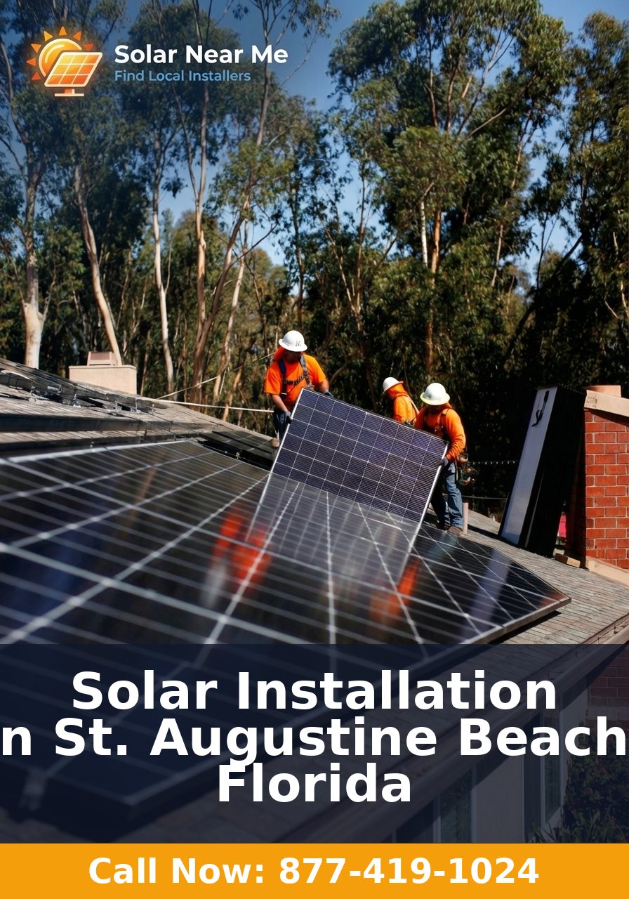 Solar Installation in St. Augustine Beach, Florida - Professional solar panel installation services