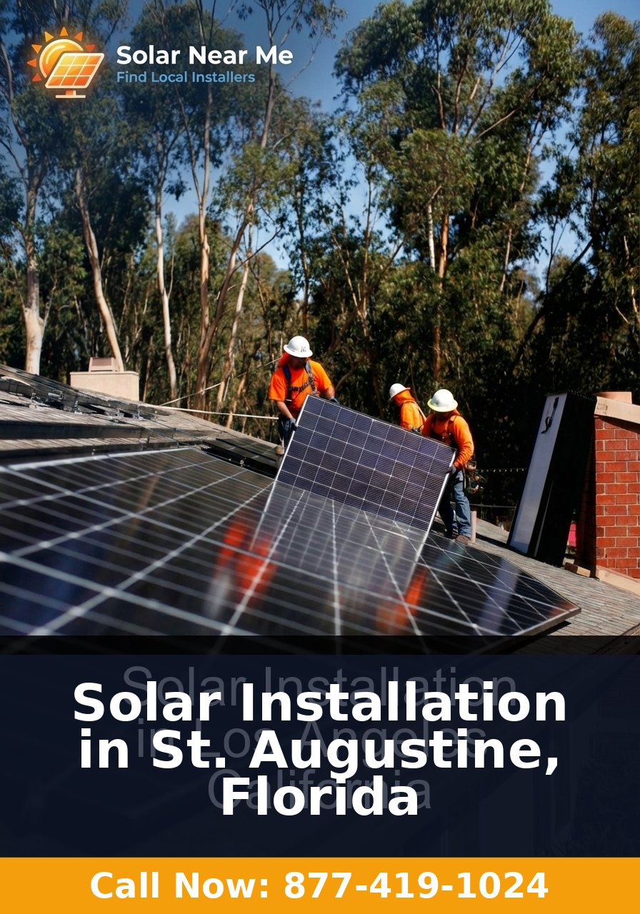 Solar Installation in St. Augustine, Florida - Professional solar panel installation services