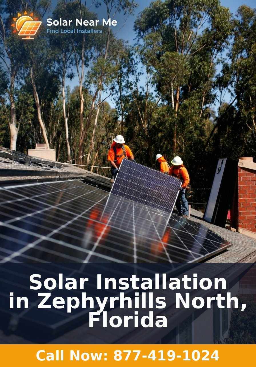 Solar Installation in Zephyrhills North, Florida - Professional solar panel installation services