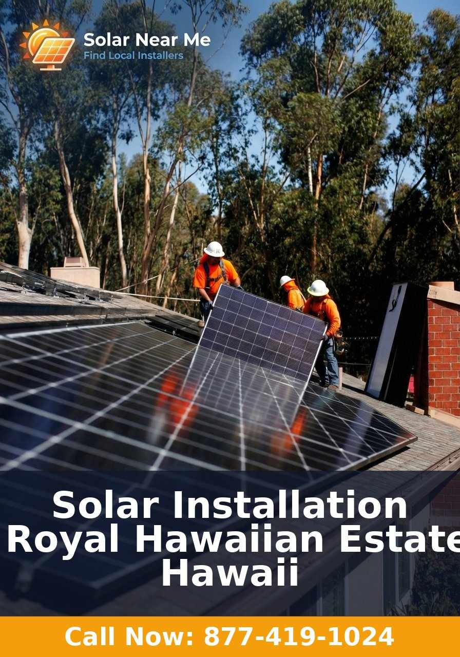 Solar Installation in Royal Hawaiian Estates, Hawaii - Professional solar panel installation services