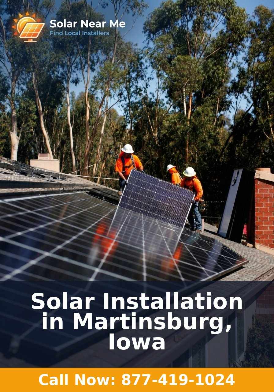 Solar Installation in Martinsburg, Iowa - Professional solar panel installation services