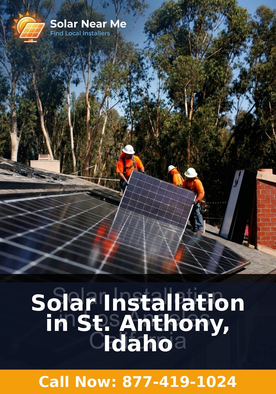 Solar Installation in St. Anthony, Idaho - Professional solar panel installation services