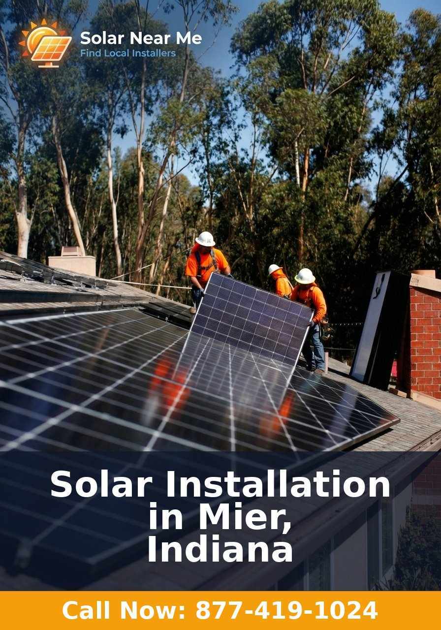 Solar Installation in Mier, Indiana - Professional solar panel installation services