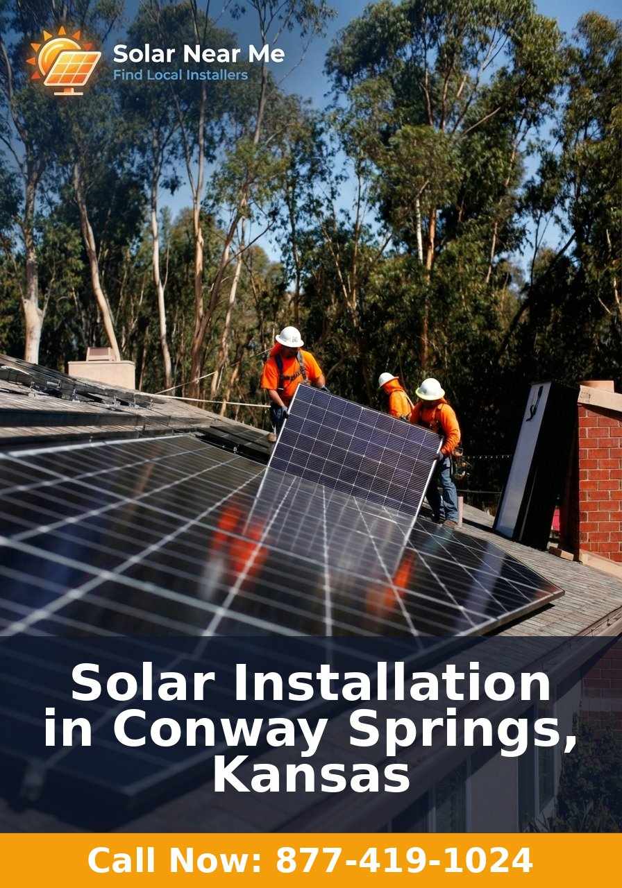 Solar Installation in Conway Springs, Kansas - Professional solar panel installation services