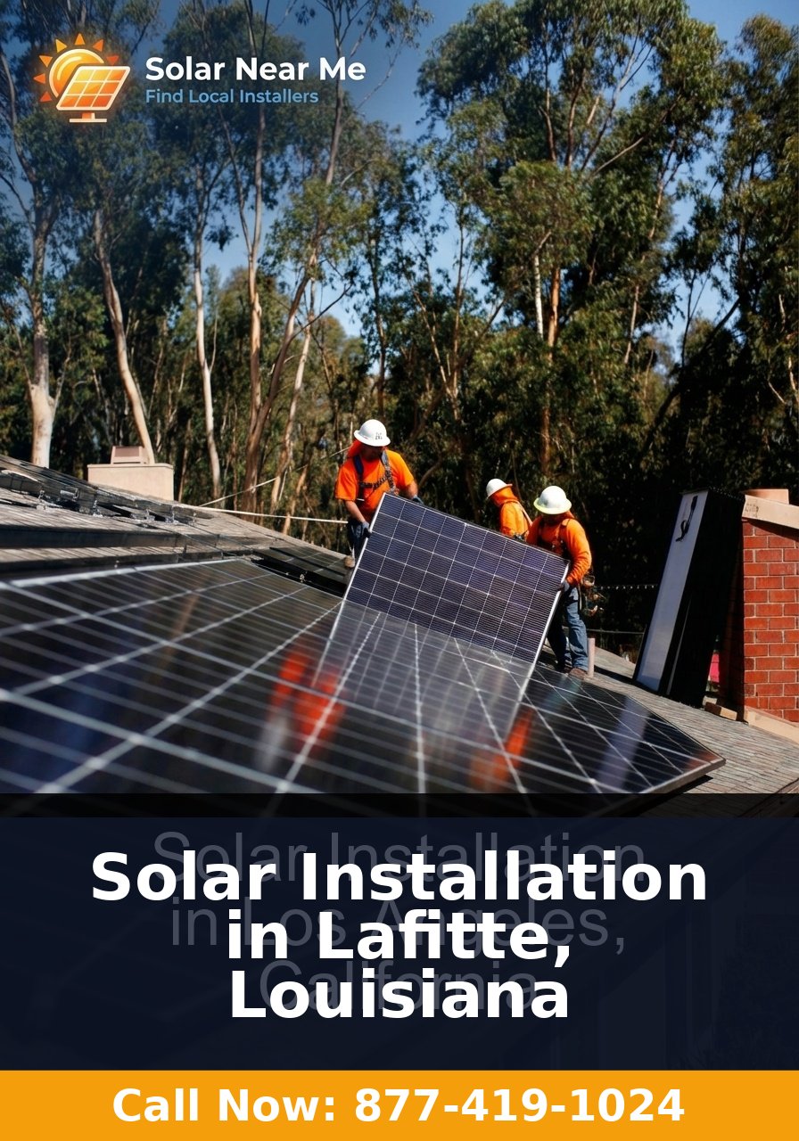 Solar Installation in Lafitte, Louisiana - Professional solar panel installation services