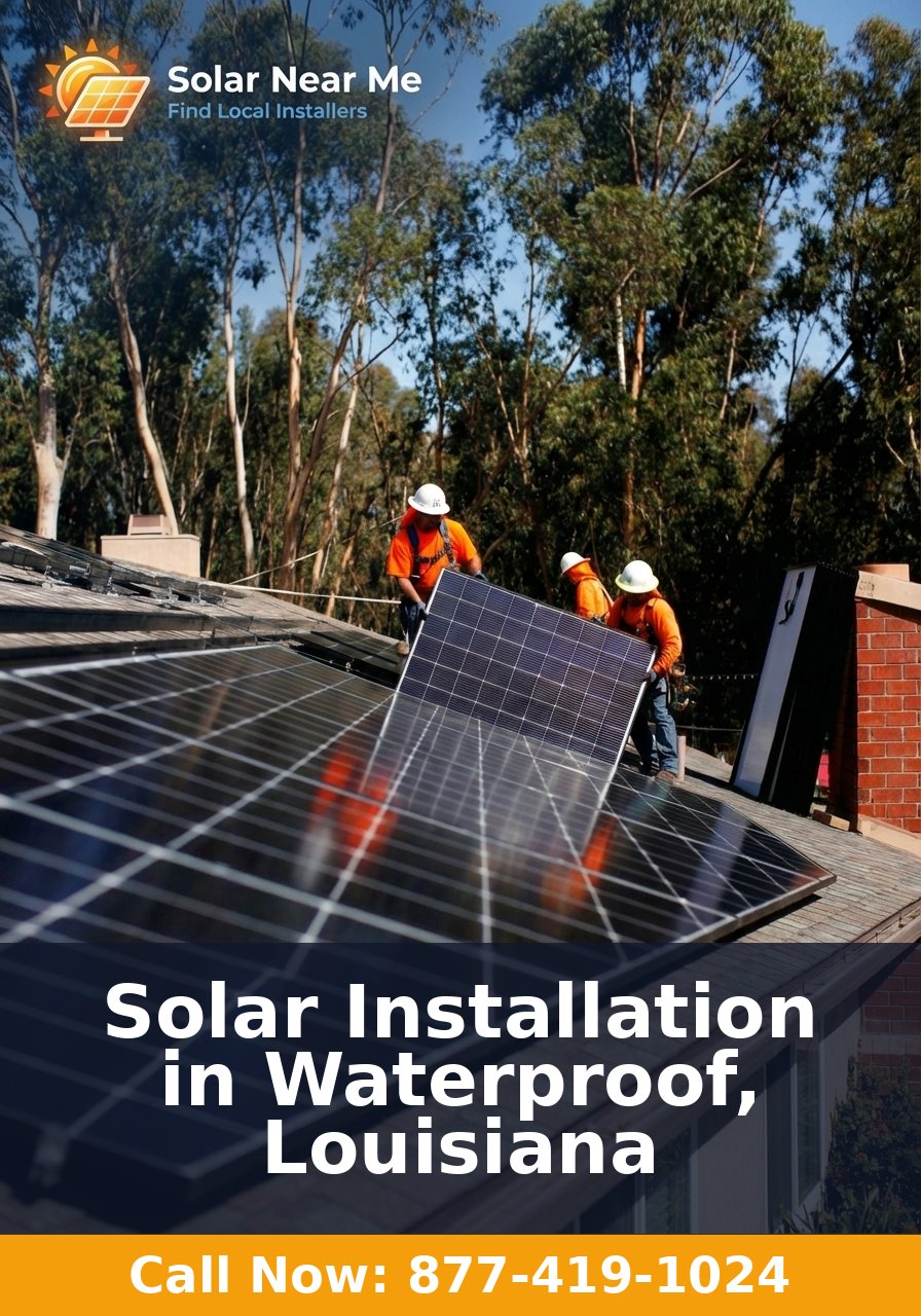Solar Installation in Waterproof, Louisiana - Professional solar panel installation services