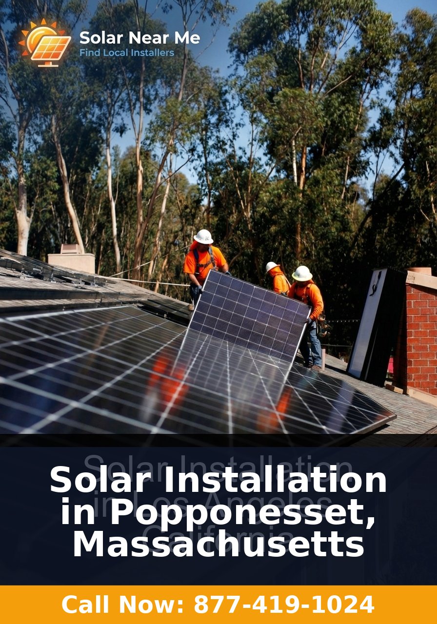 Solar Installation in Popponesset, Massachusetts - Professional solar panel installation services