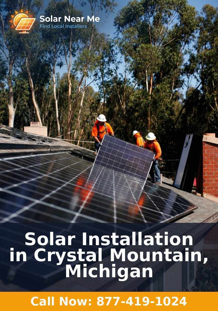 Solar Installation in Crystal Mountain, Michigan - Professional solar panel installation services