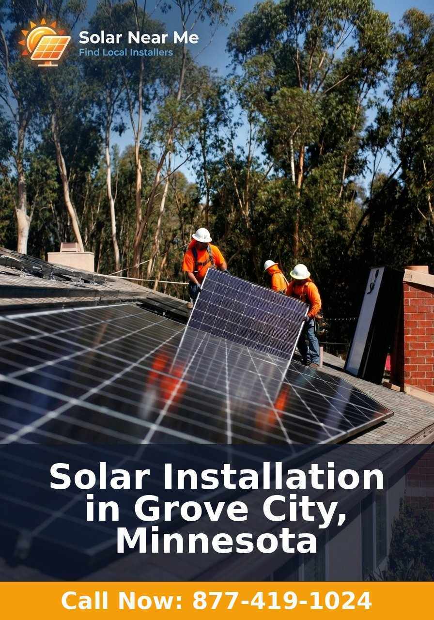 Solar Installation in Grove City, Minnesota - Professional solar panel installation services