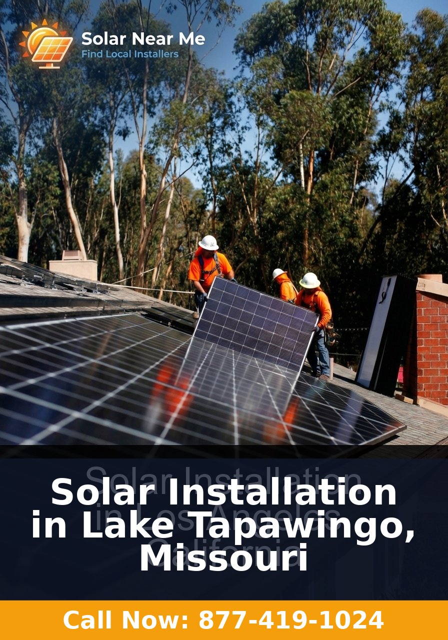 Solar Installation in Lake Tapawingo, Missouri - Professional solar panel installation services