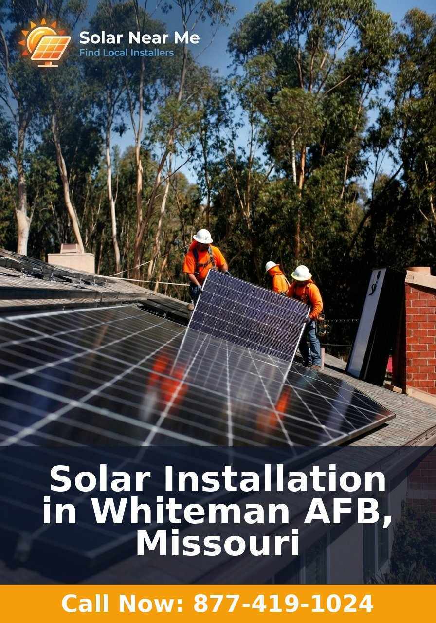 Solar Installation in Whiteman AFB, Missouri - Professional solar panel installation services