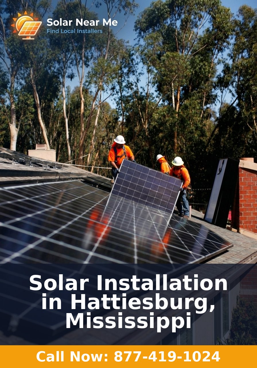 Solar Installation in Hattiesburg, Mississippi - Professional solar panel installation services