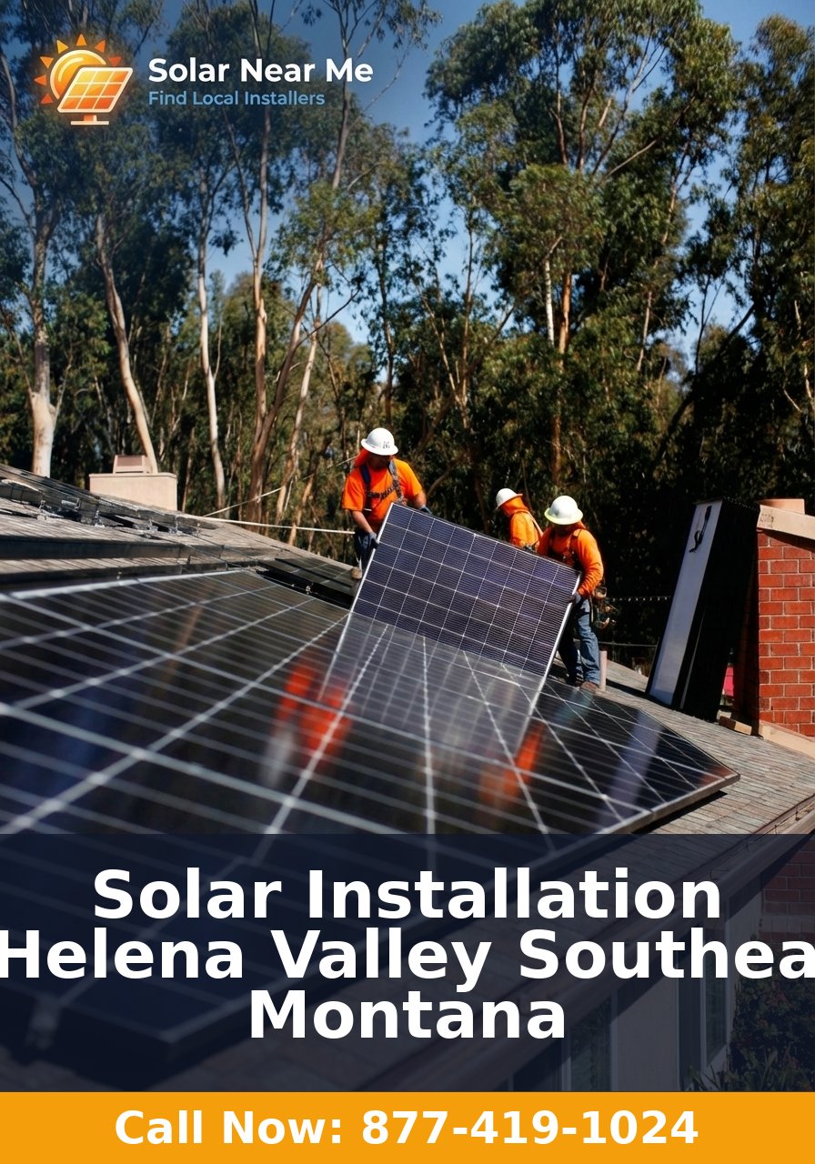 Solar Installation in Helena Valley Southeast, Montana - Professional solar panel installation services