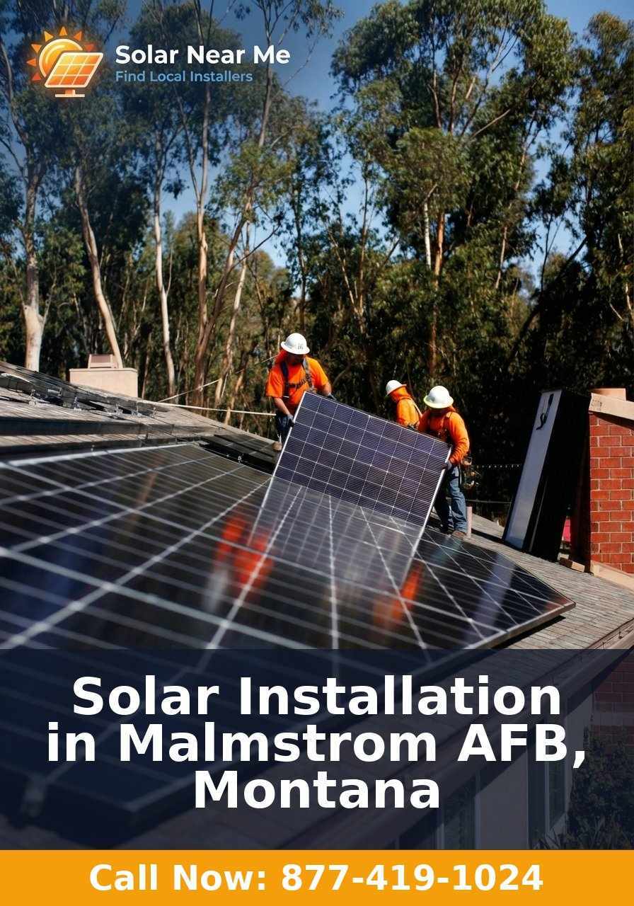 Solar Installation in Malmstrom AFB, Montana - Professional solar panel installation services