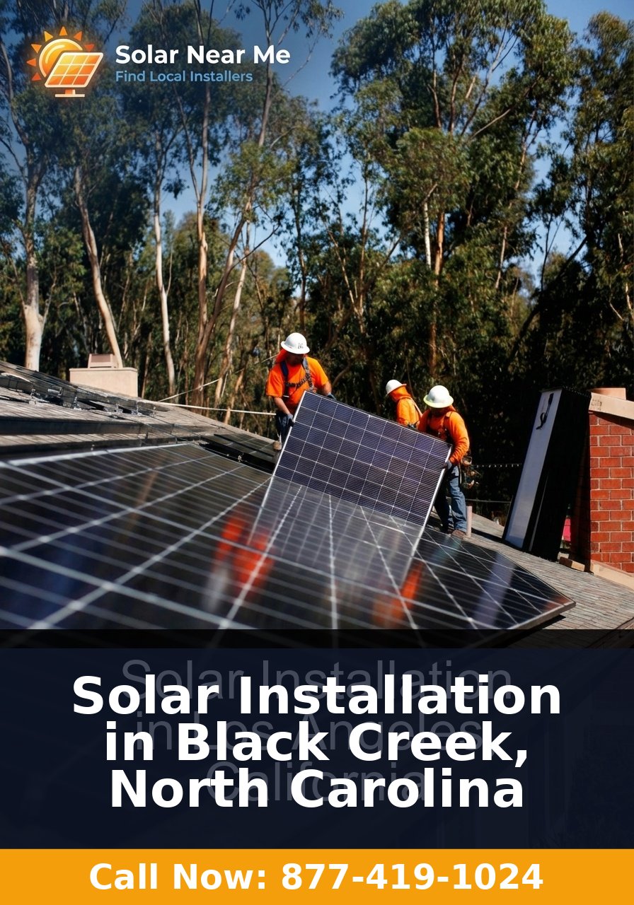 Solar Installation in Black Creek, North Carolina - Professional solar panel installation services