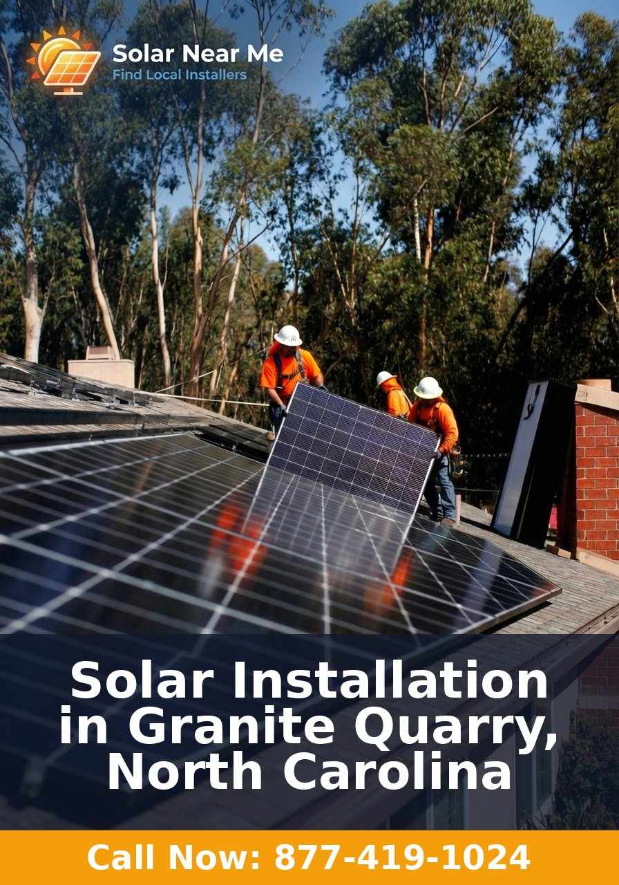 Solar Installation in Granite Quarry, North Carolina - Professional solar panel installation services