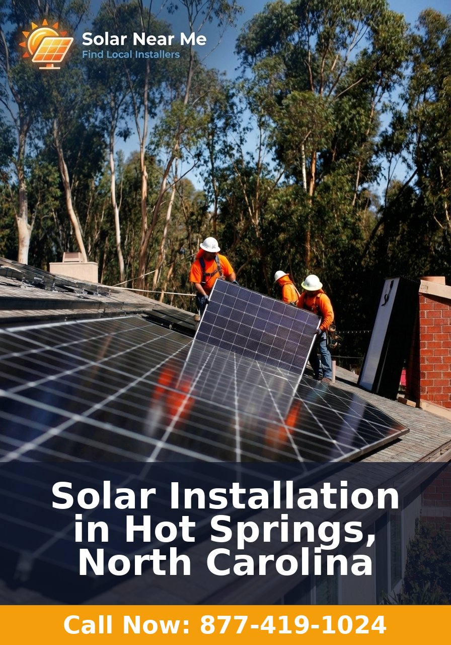 Solar Installation in Hot Springs, North Carolina - Professional solar panel installation services