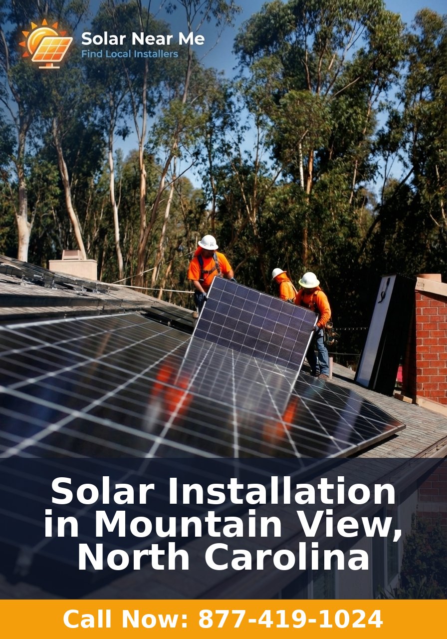 Solar Installation in Mountain View, North Carolina - Professional solar panel installation services