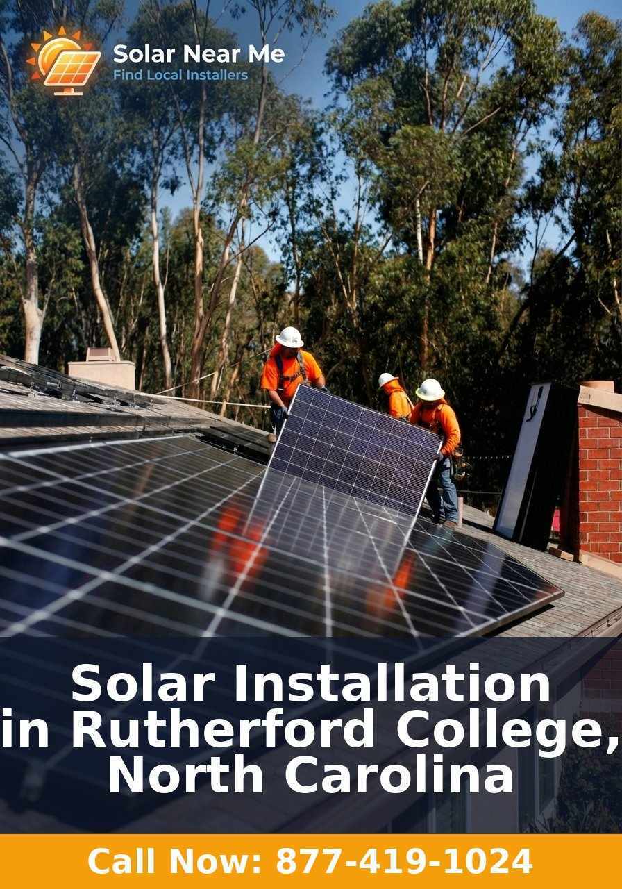 Solar Installation in Rutherford College, North Carolina - Professional solar panel installation services