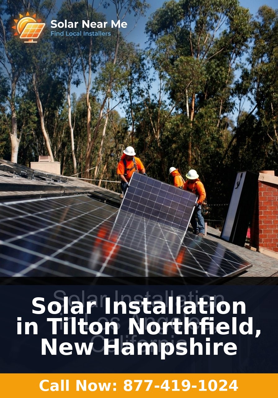 Solar Installation in Tilton Northfield, New Hampshire - Professional solar panel installation services