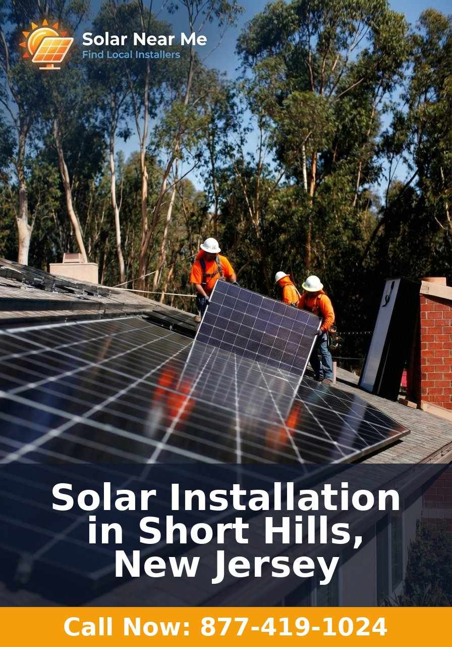 Solar Installation in Short Hills, New Jersey - Professional solar panel installation services
