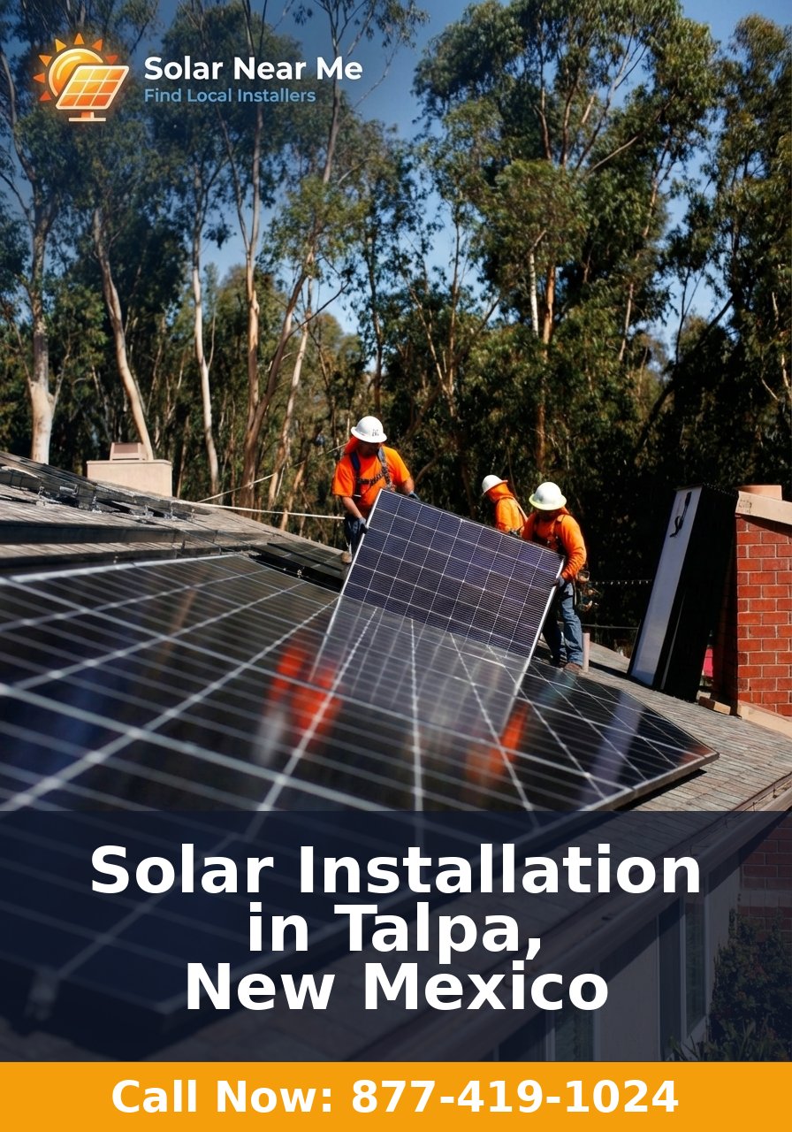Solar Installation in Talpa, New Mexico - Professional solar panel installation services
