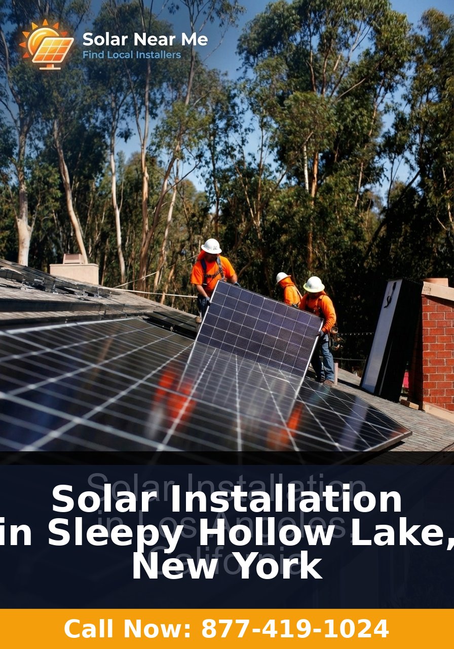 Solar Installation in Sleepy Hollow Lake, New York - Professional solar panel installation services
