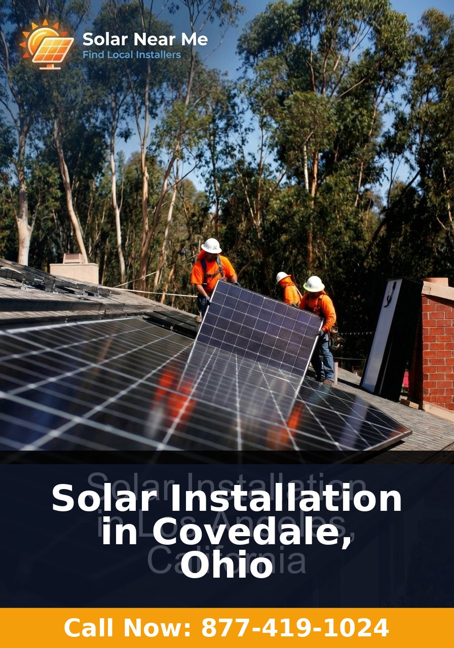 Solar Installation in Covedale, Ohio - Professional solar panel installation services