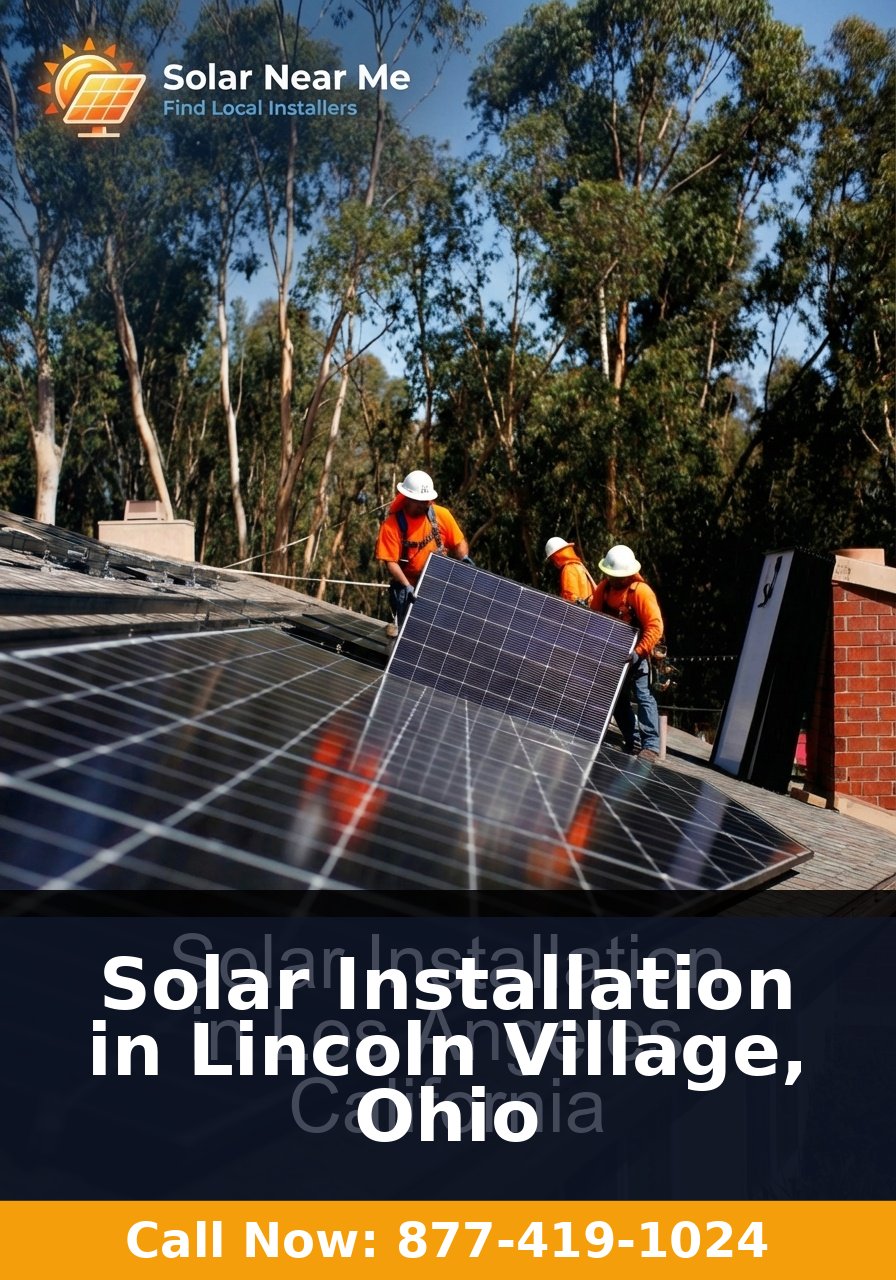 Solar Installation in Lincoln Village, Ohio - Professional solar panel installation services