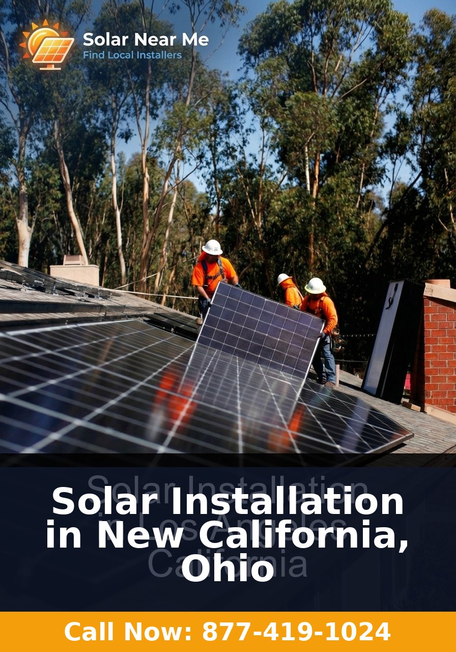 Solar Installation in New California, Ohio - Professional solar panel installation services