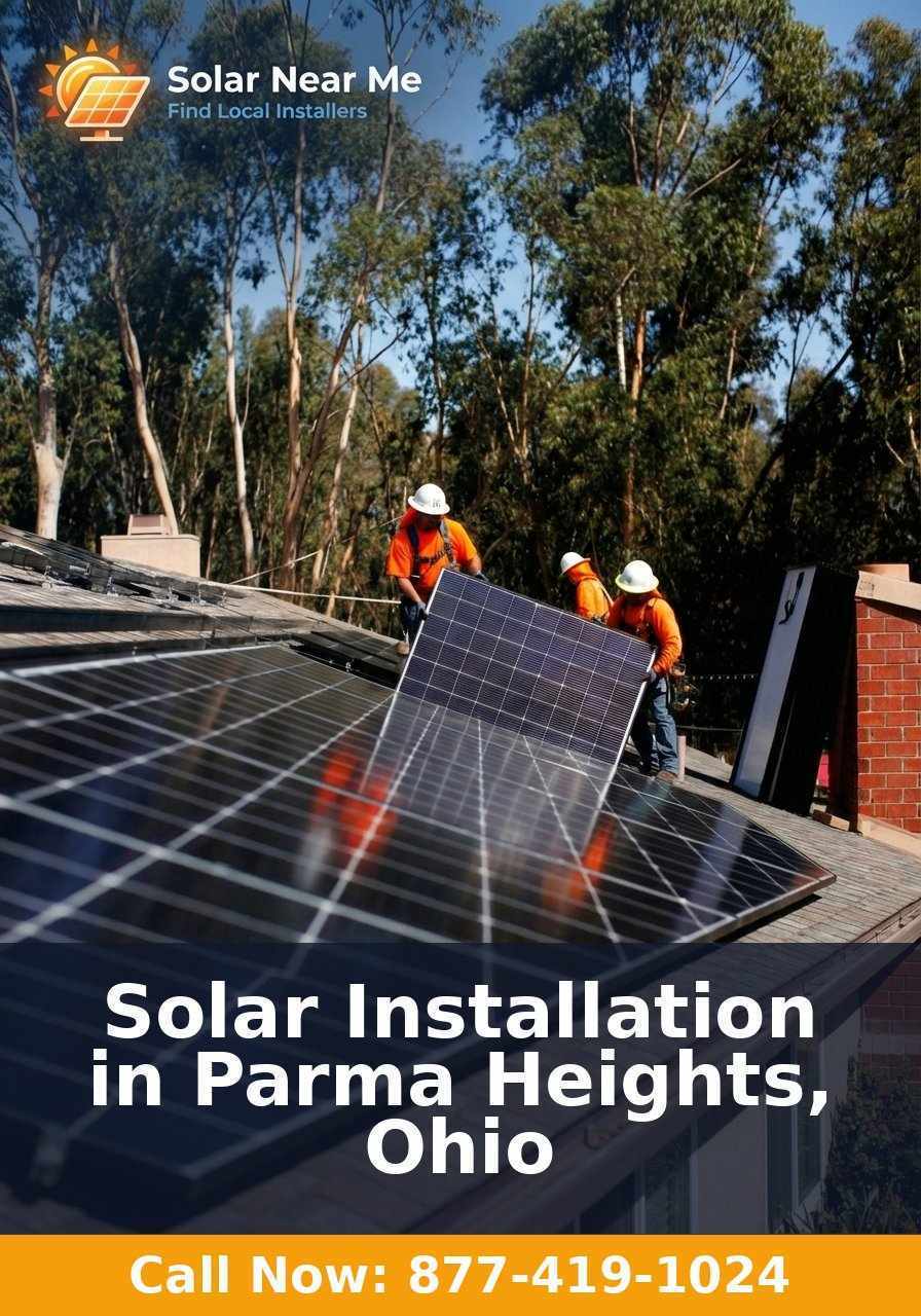 Solar Installation in Parma Heights, Ohio - Professional solar panel installation services