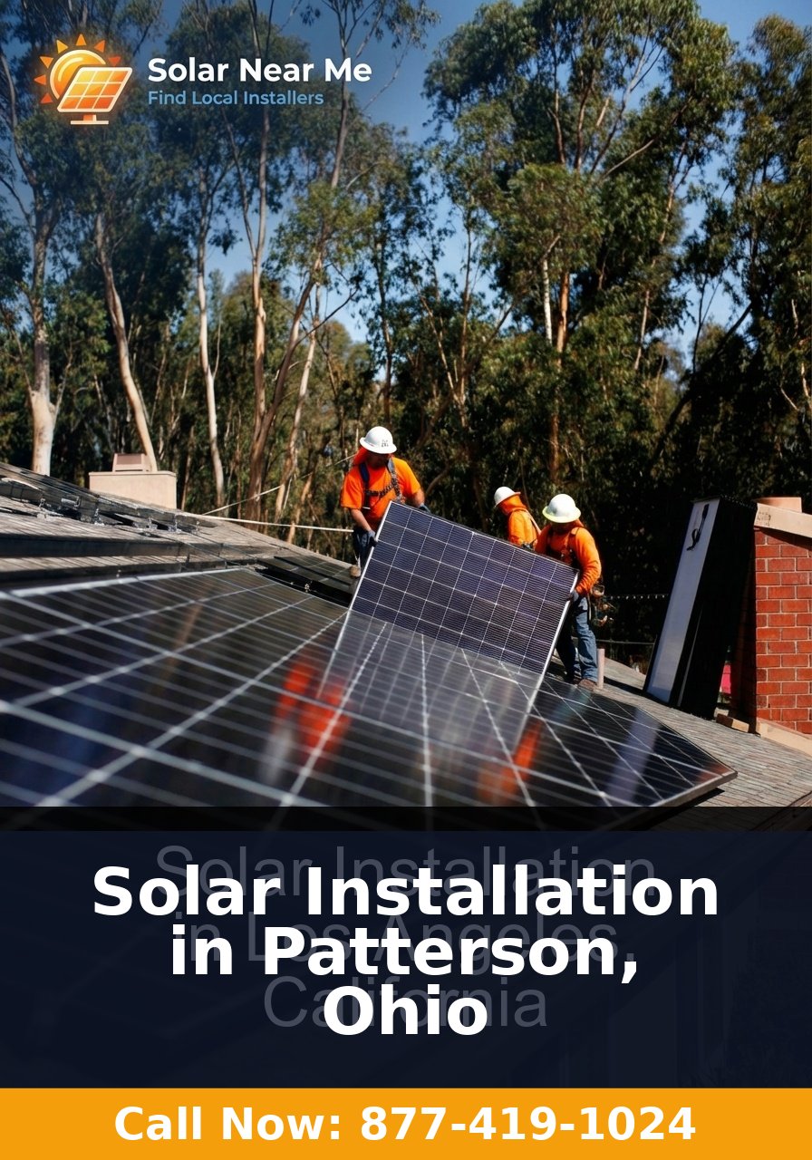 Solar Installation in Patterson, Ohio - Professional solar panel installation services