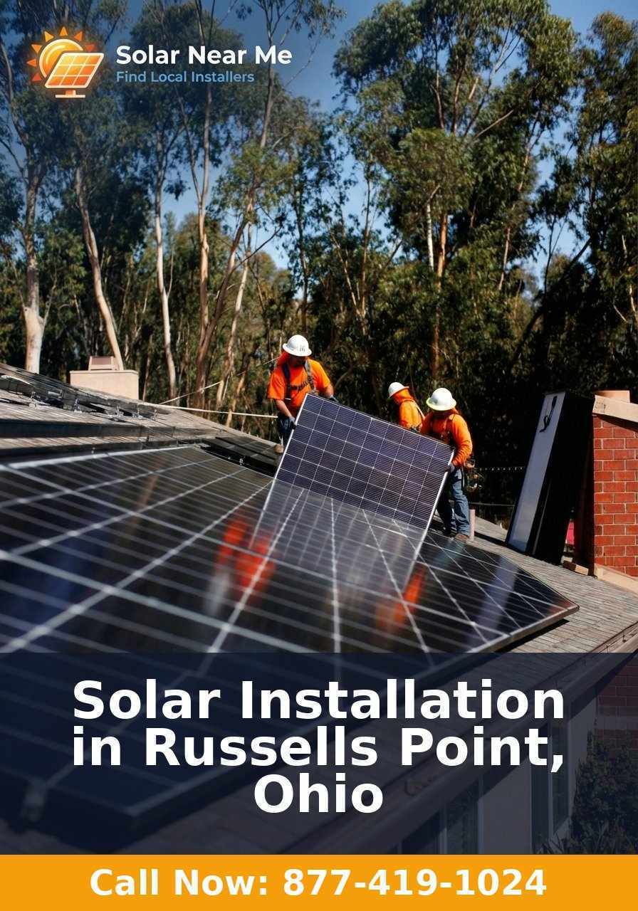 Solar Installation in Russells Point, Ohio - Professional solar panel installation services