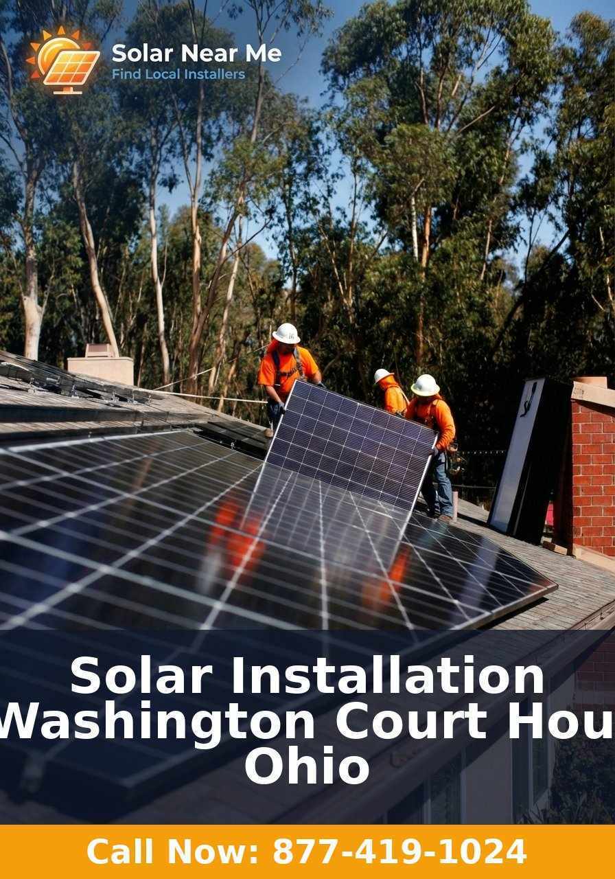 Solar Installation in Washington Court House, Ohio - Professional solar panel installation services