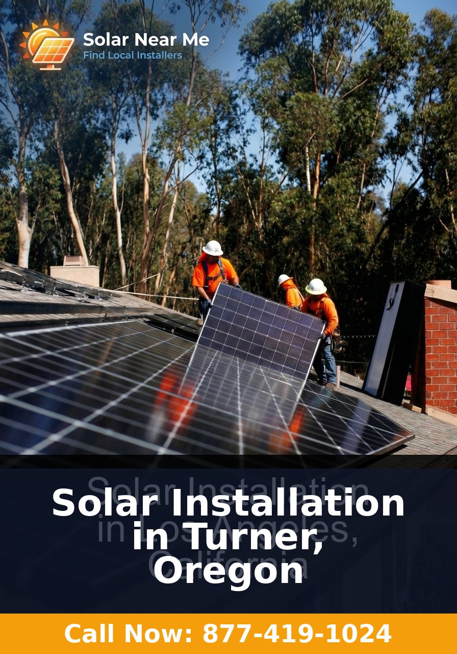 Solar Installation in Turner, Oregon - Professional solar panel installation services