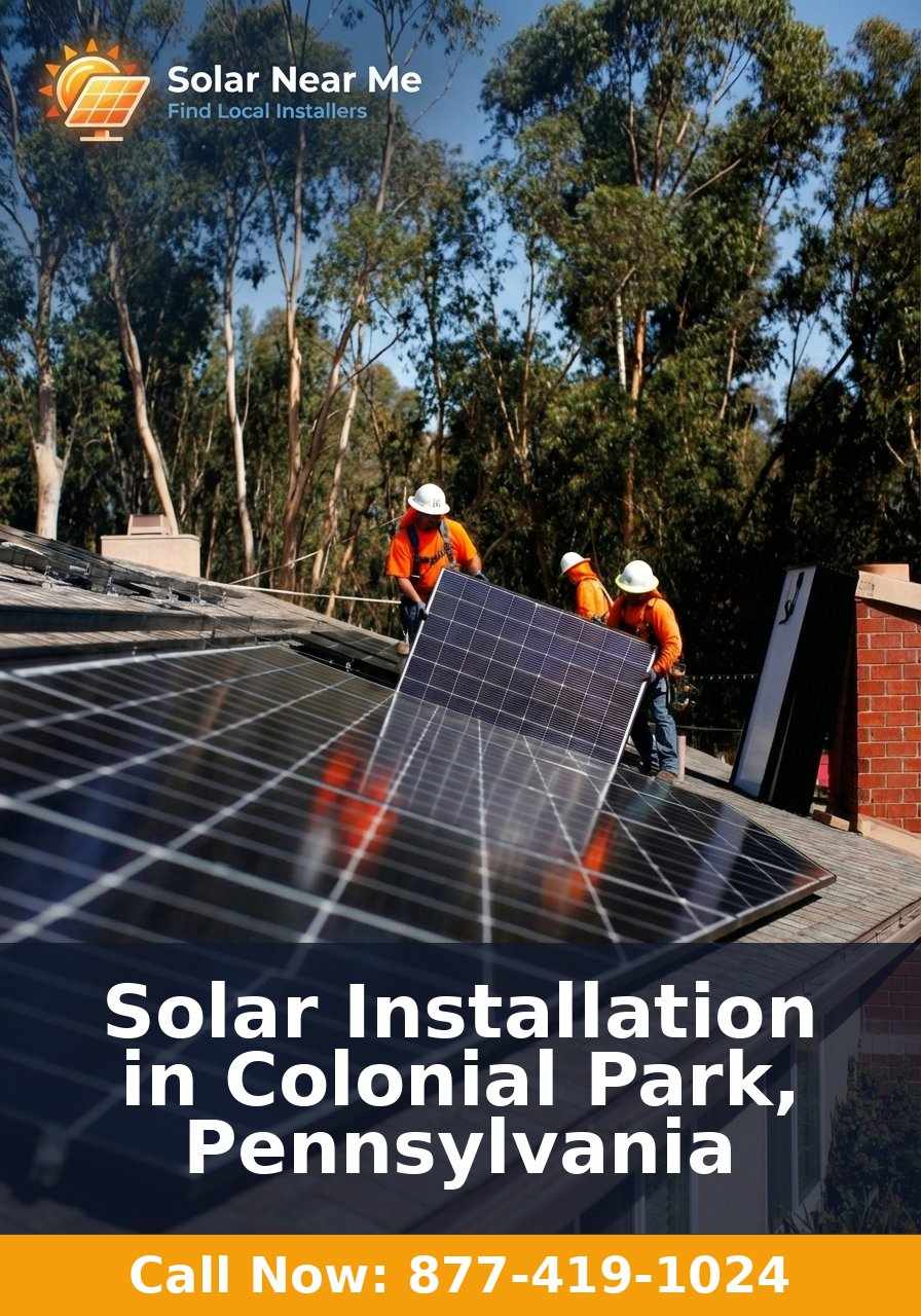 Solar Installation in Colonial Park, Pennsylvania - Professional solar panel installation services