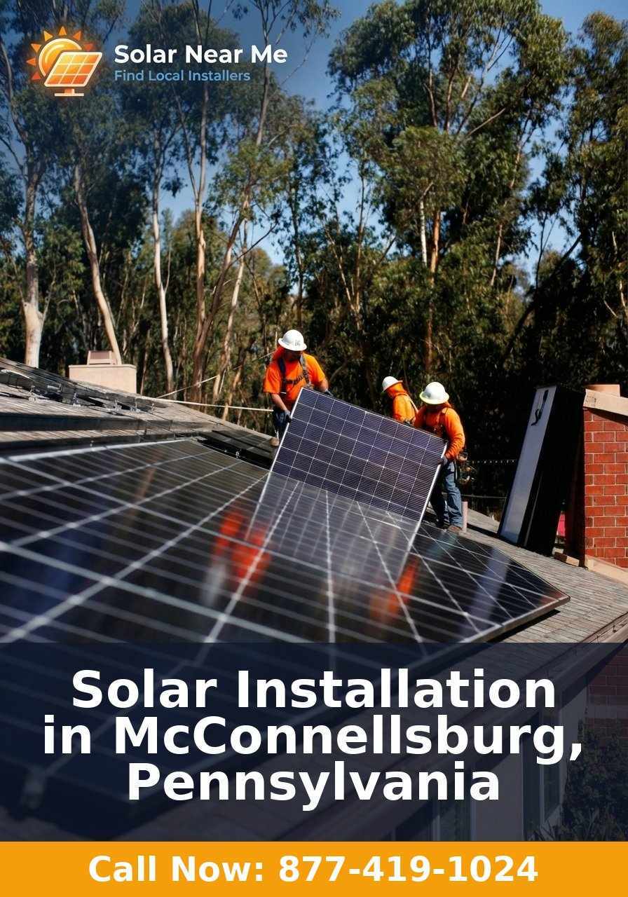 Solar Installation in McConnellsburg, Pennsylvania - Professional solar panel installation services