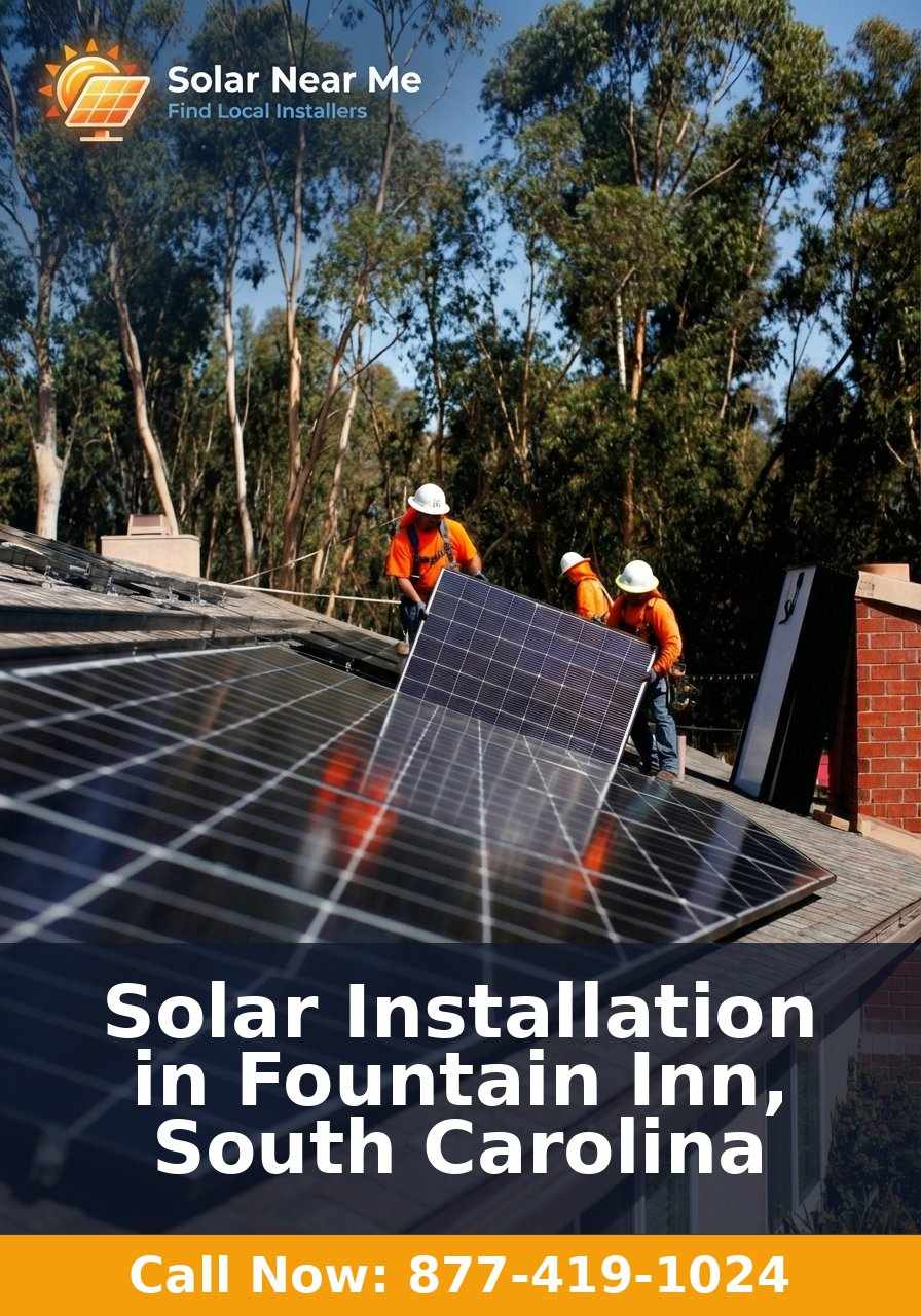 Solar Installation in Fountain Inn, South Carolina - Professional solar panel installation services
