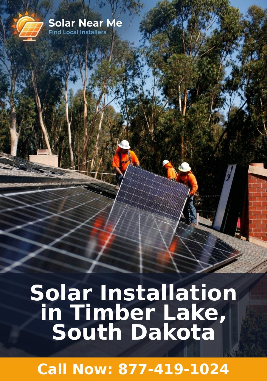 Solar Installation in Timber Lake, South Dakota - Professional solar panel installation services