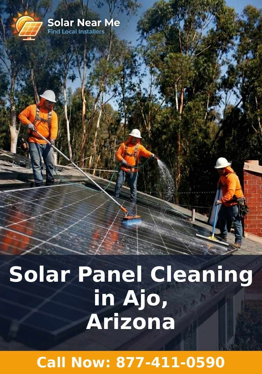 Solar Panel Cleaning in Ajo, Arizona